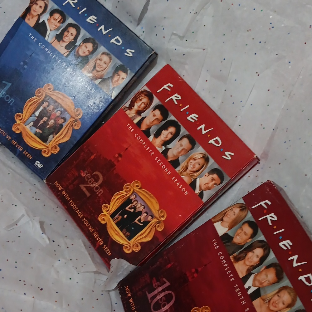 Friends Seasons 1, 2, and 10